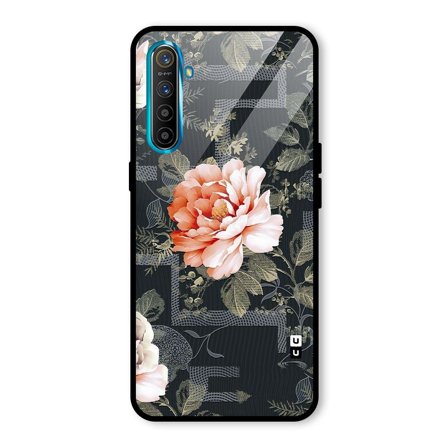 Art And Floral Glass Back Case for Realme XT