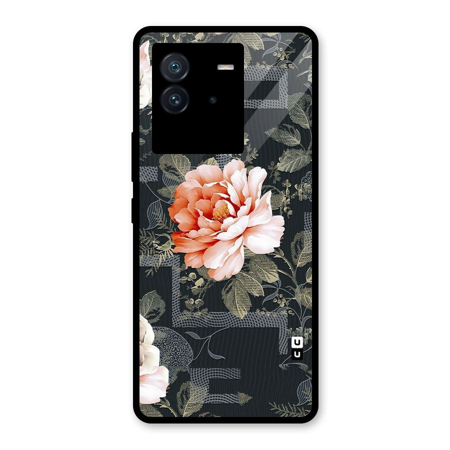Art And Floral Glass Back Case for Vivo iQOO Neo 6 5G