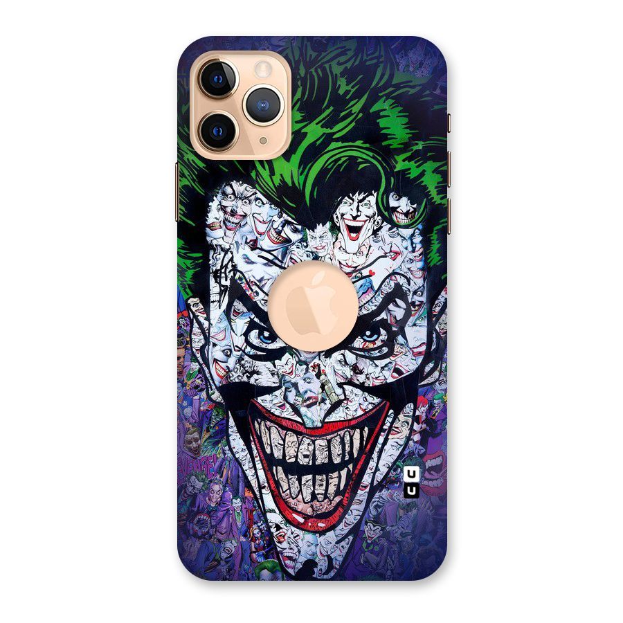 Art Face Back Case for iPhone 11 Pro Max Logo Cut