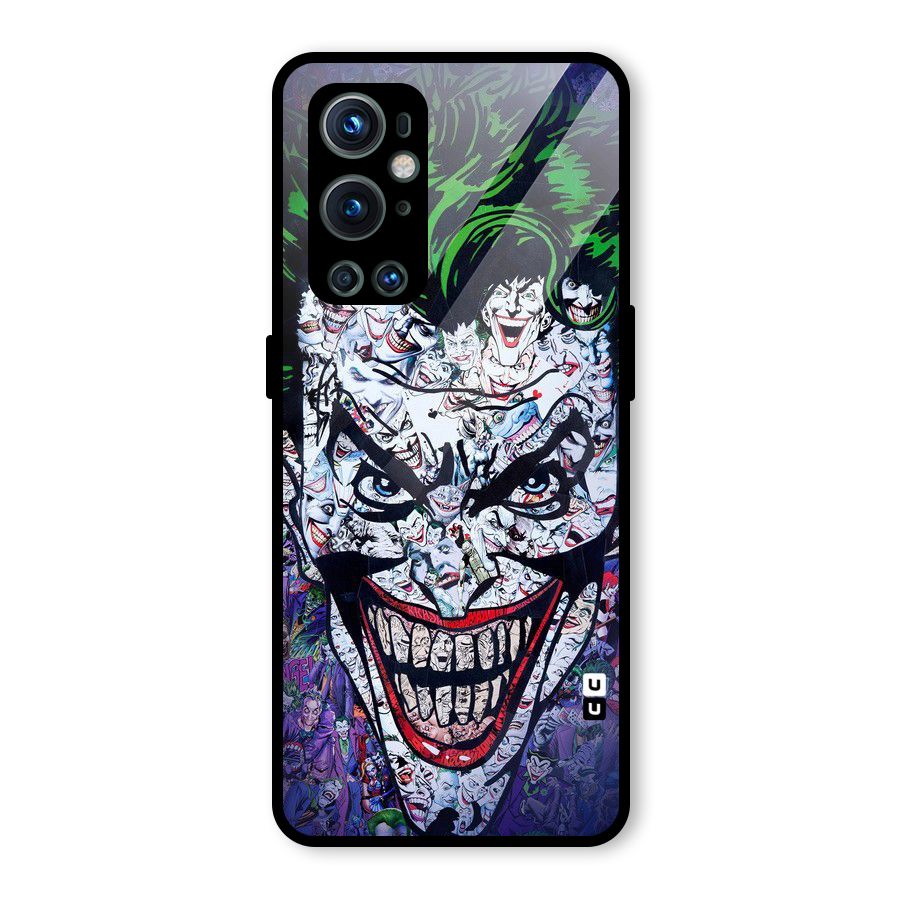 Art Face Glass Back Case for OnePlus 9 Pro