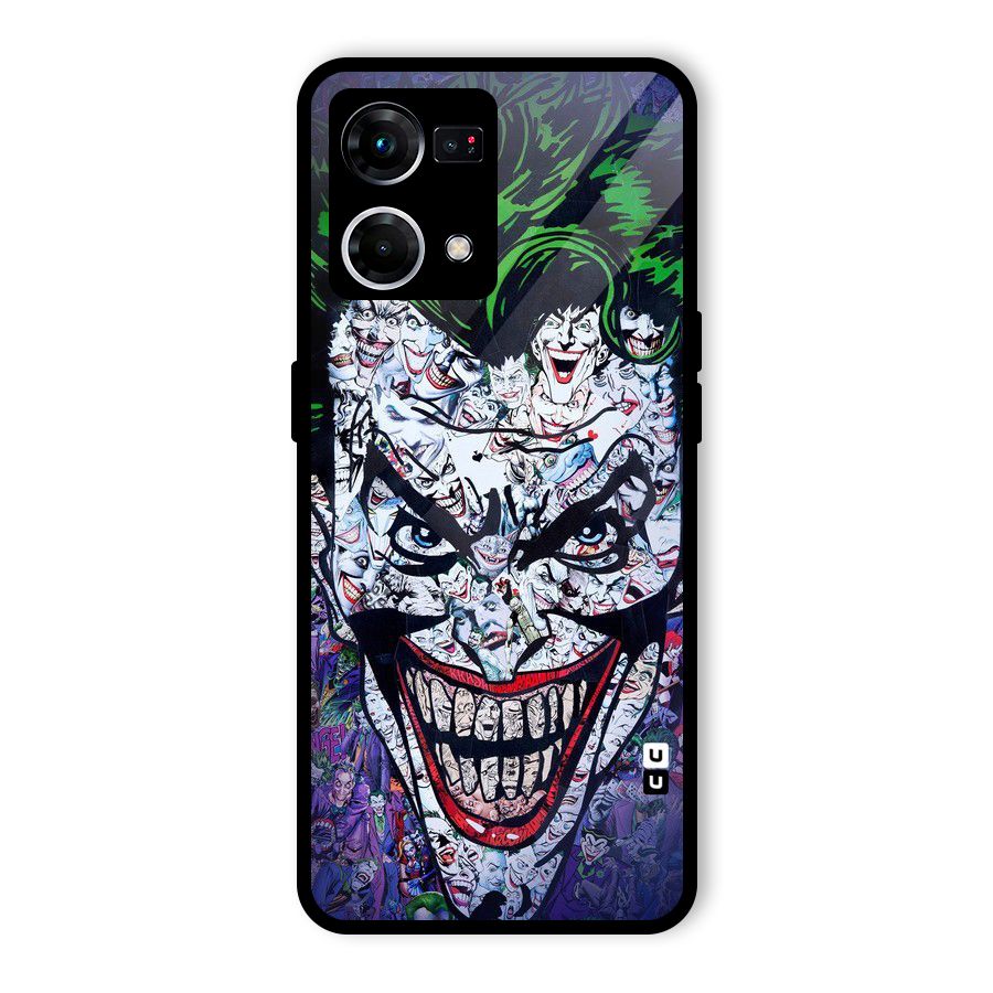 Art Face Glass Back Case for Oppo F21 Pro 5G