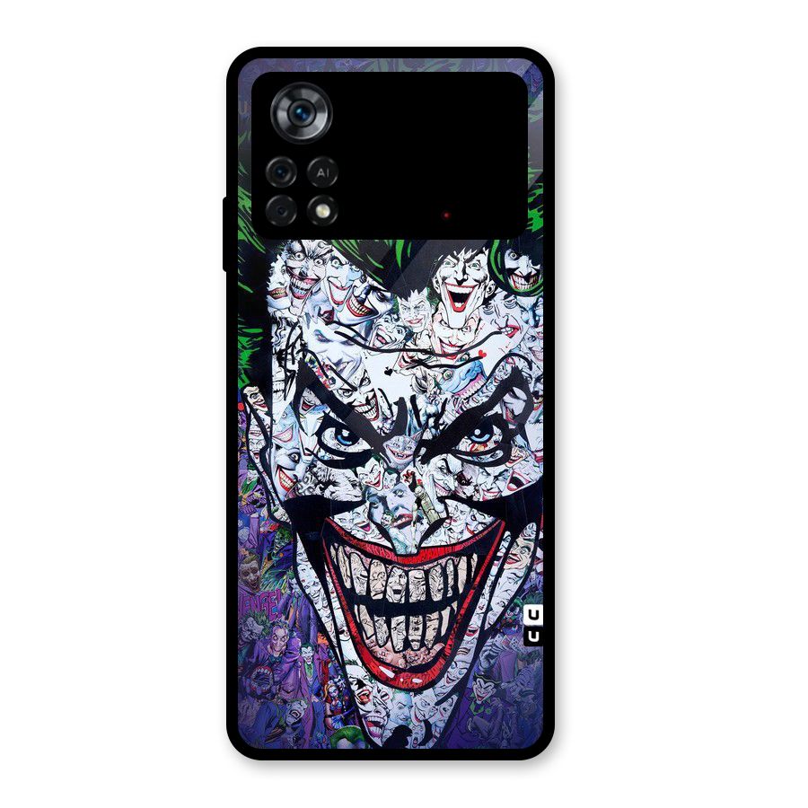 Art Face Glass Back Case for Poco X4 Pro 5G