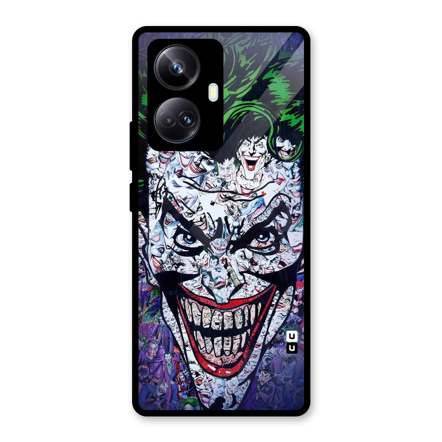 Art Face Glass Back Case for Realme 10 Pro Plus