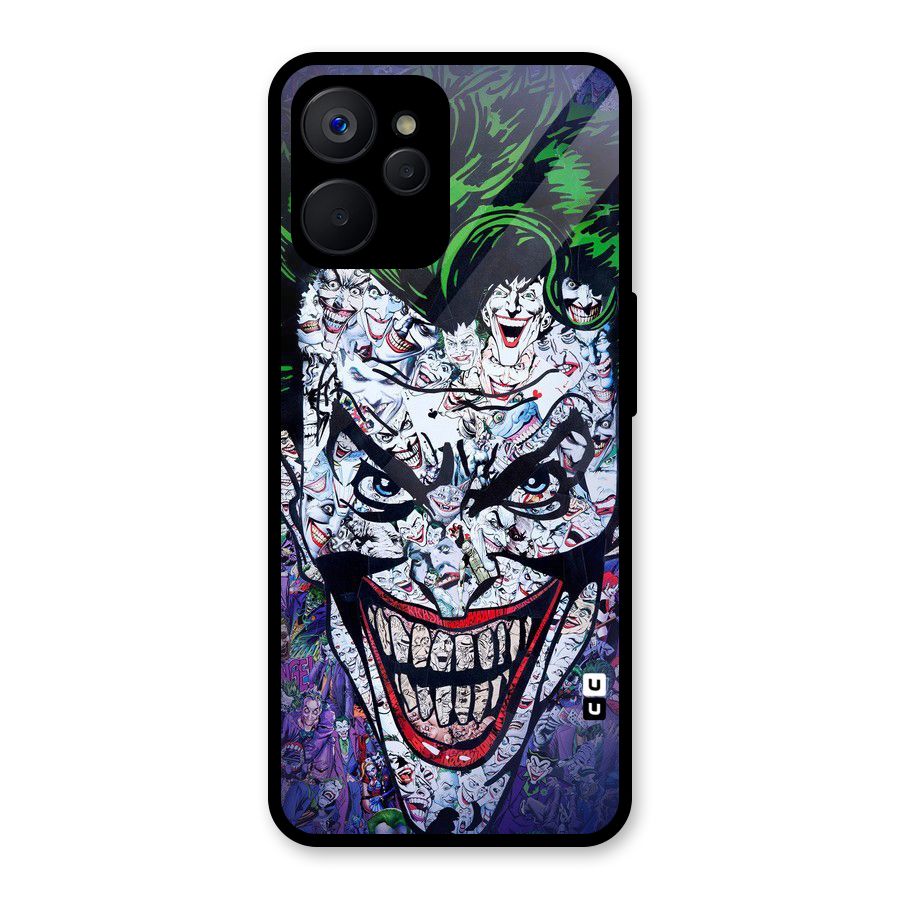 Art Face Glass Back Case for Realme 9i 5G