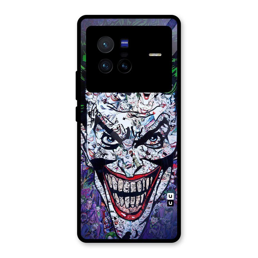 Art Face Glass Back Case for Vivo X80