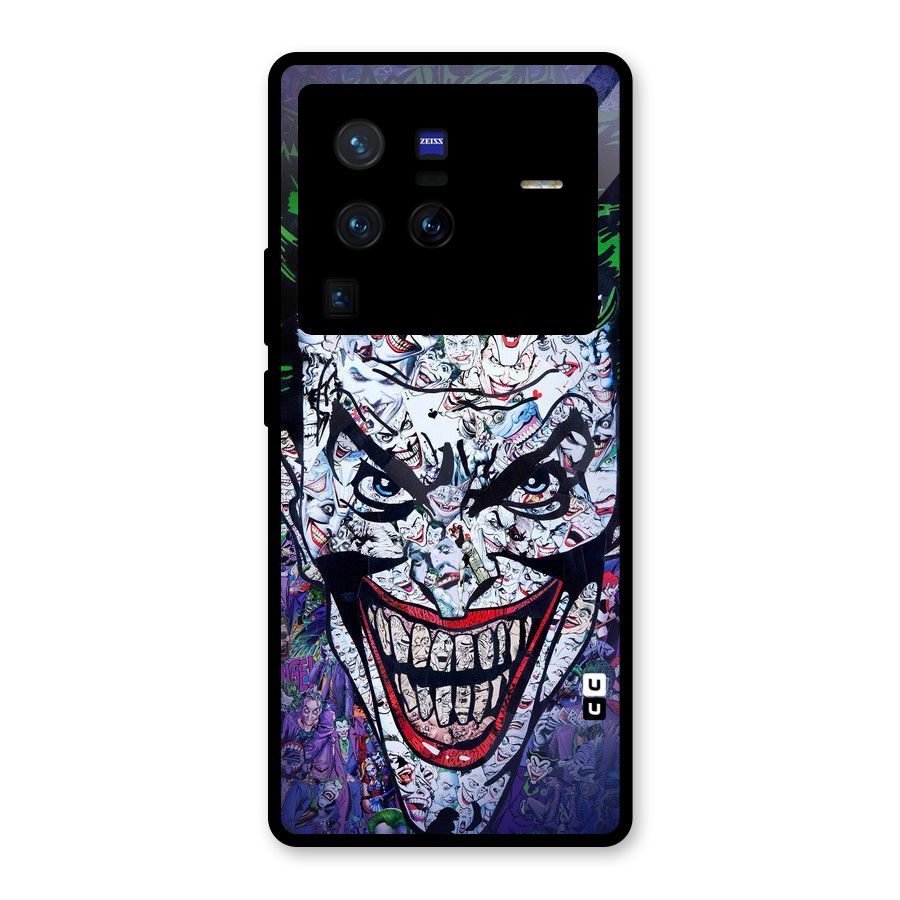 Art Face Glass Back Case for Vivo X80 Pro