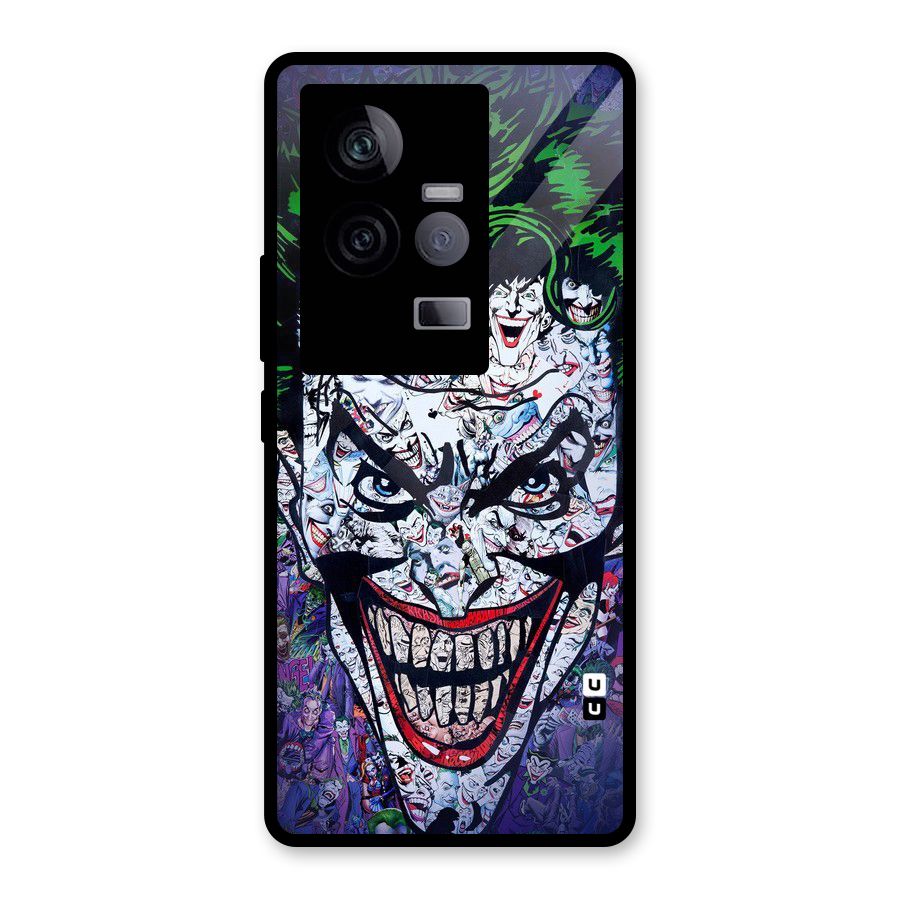 Art Face Glass Back Case for Vivo iQOO 11 5G