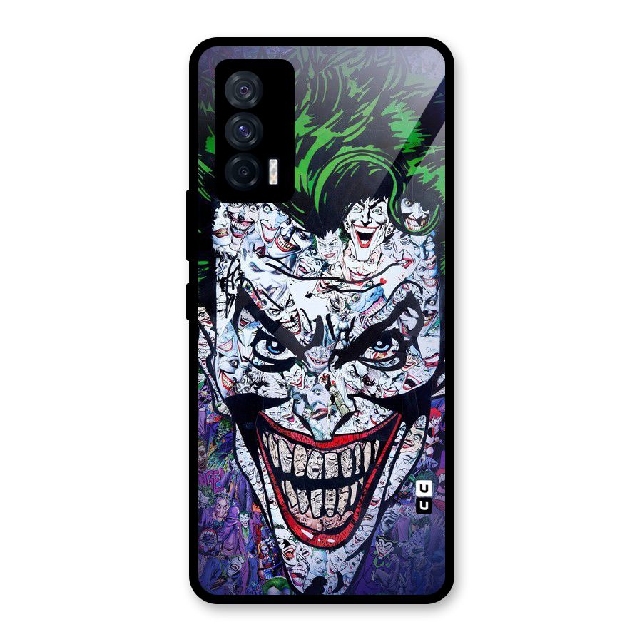 Art Face Glass Back Case for Vivo iQOO 7 5G