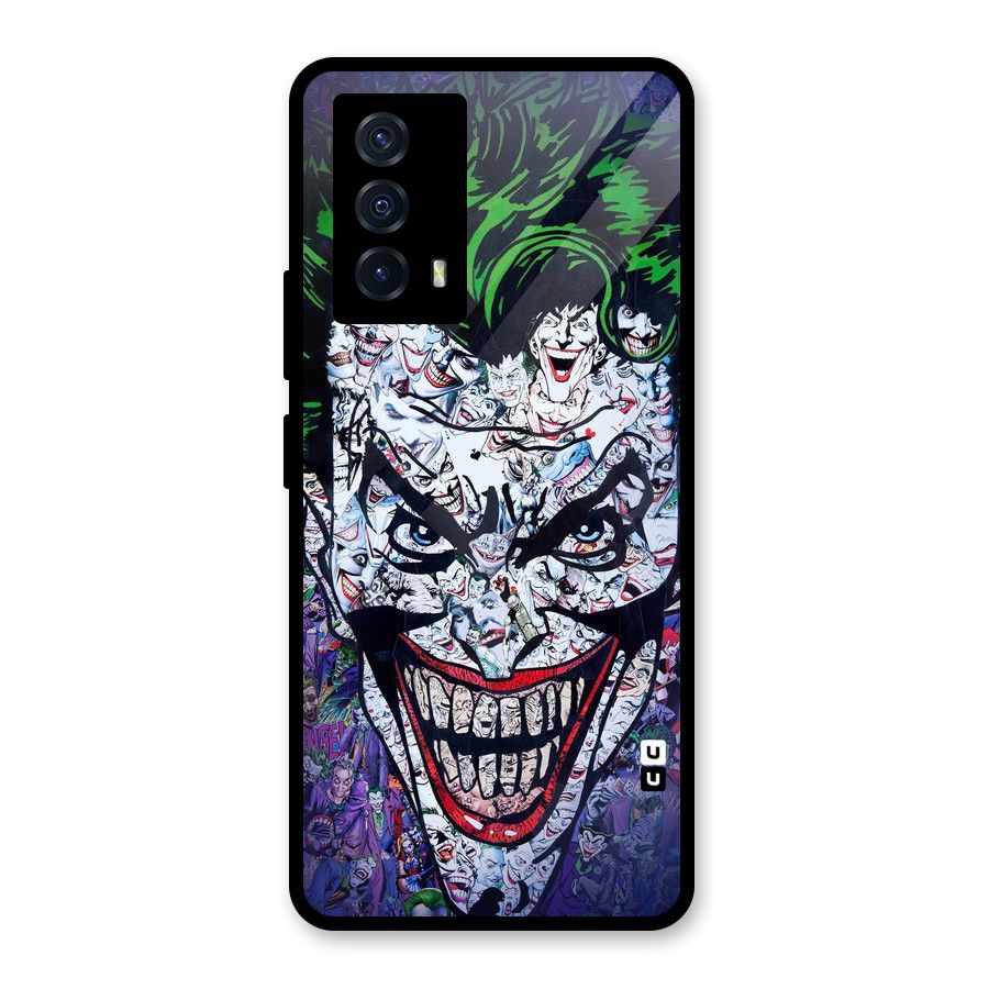 Art Face Glass Back Case for Vivo iQOO Z5