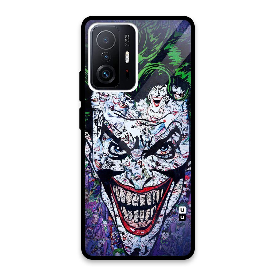 Art Face Glass Back Case for Xiaomi 11T Pro