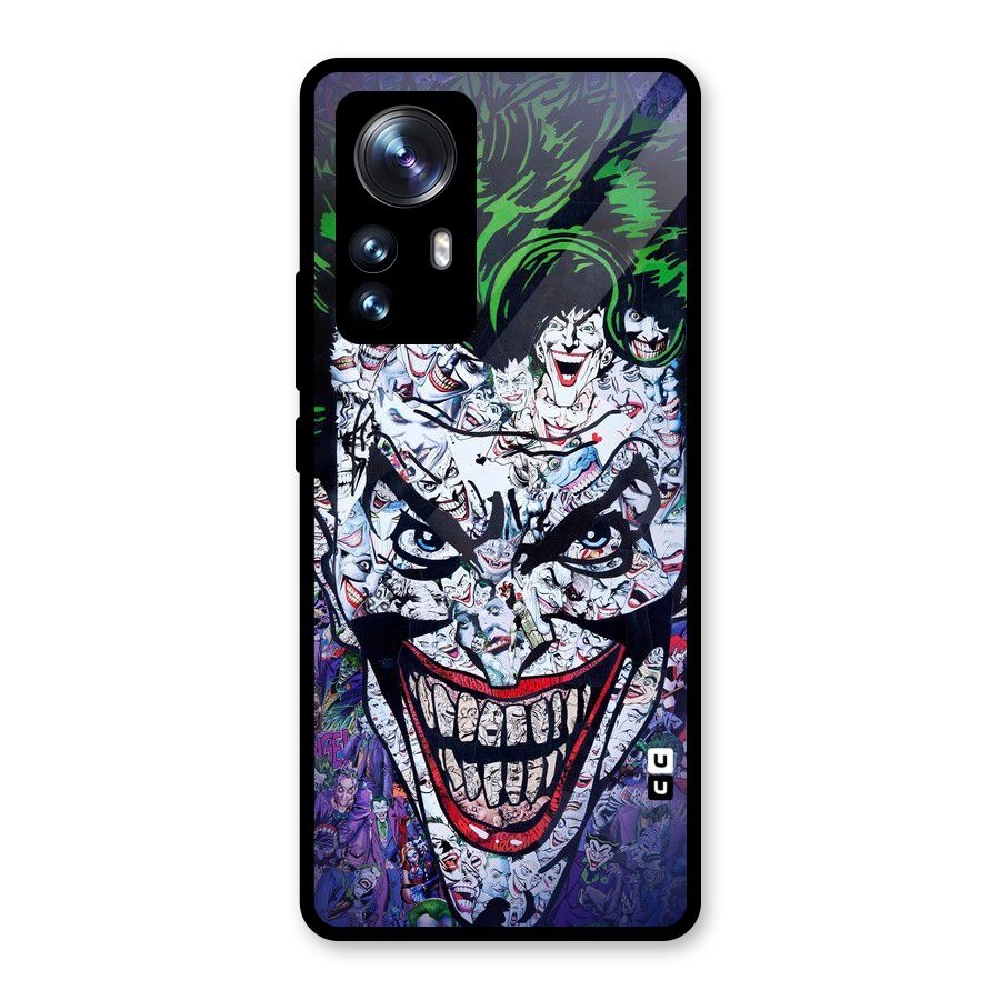 Art Face Glass Back Case for Xiaomi 12 Pro