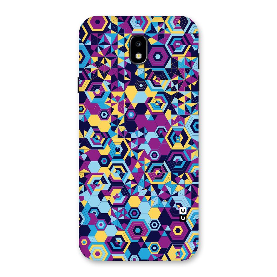 Artistic Abstract Back Case for Galaxy J7 Pro