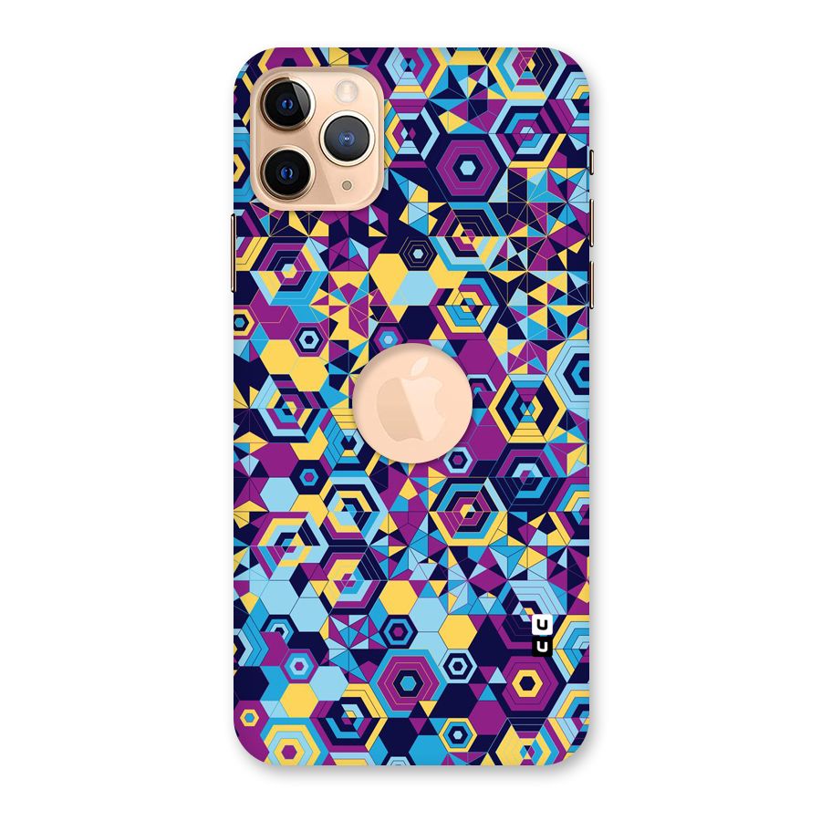 Artistic Abstract Back Case for iPhone 11 Pro Max Logo Cut