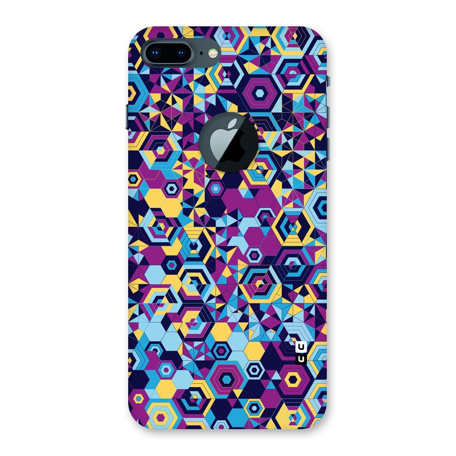 Artistic Abstract Back Case for iPhone 7 Plus Logo Cut
