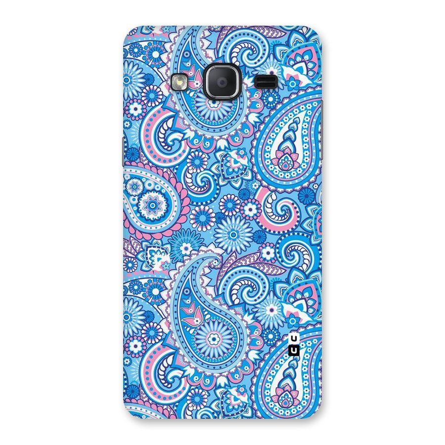 Artistic Blue Art Back Case for Galaxy On7 2015