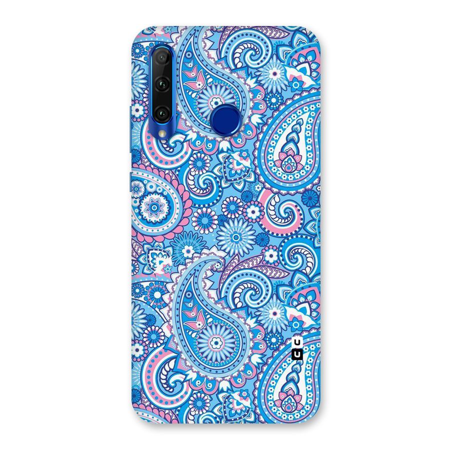 Artistic Blue Art Back Case for Honor 20i
