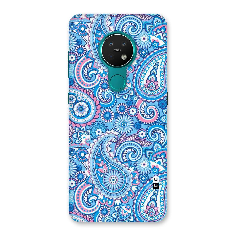 Artistic Blue Art Back Case for Nokia 7.2