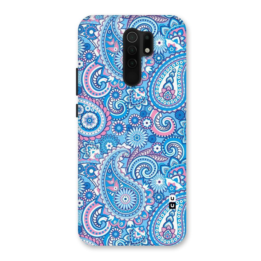 Artistic Blue Art Back Case for Poco M2