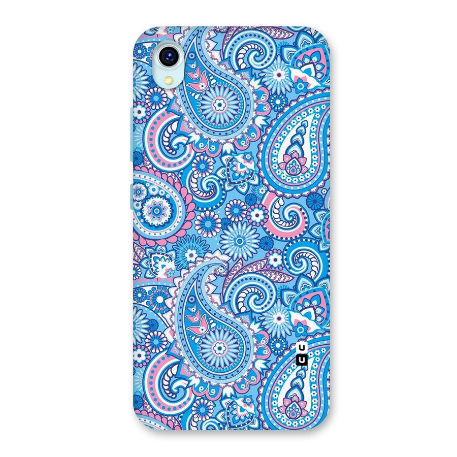 Artistic Blue Art Back Case for Vivo Y1s
