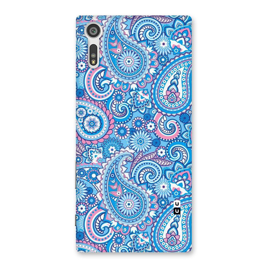 Artistic Blue Art Back Case for Xperia XZ