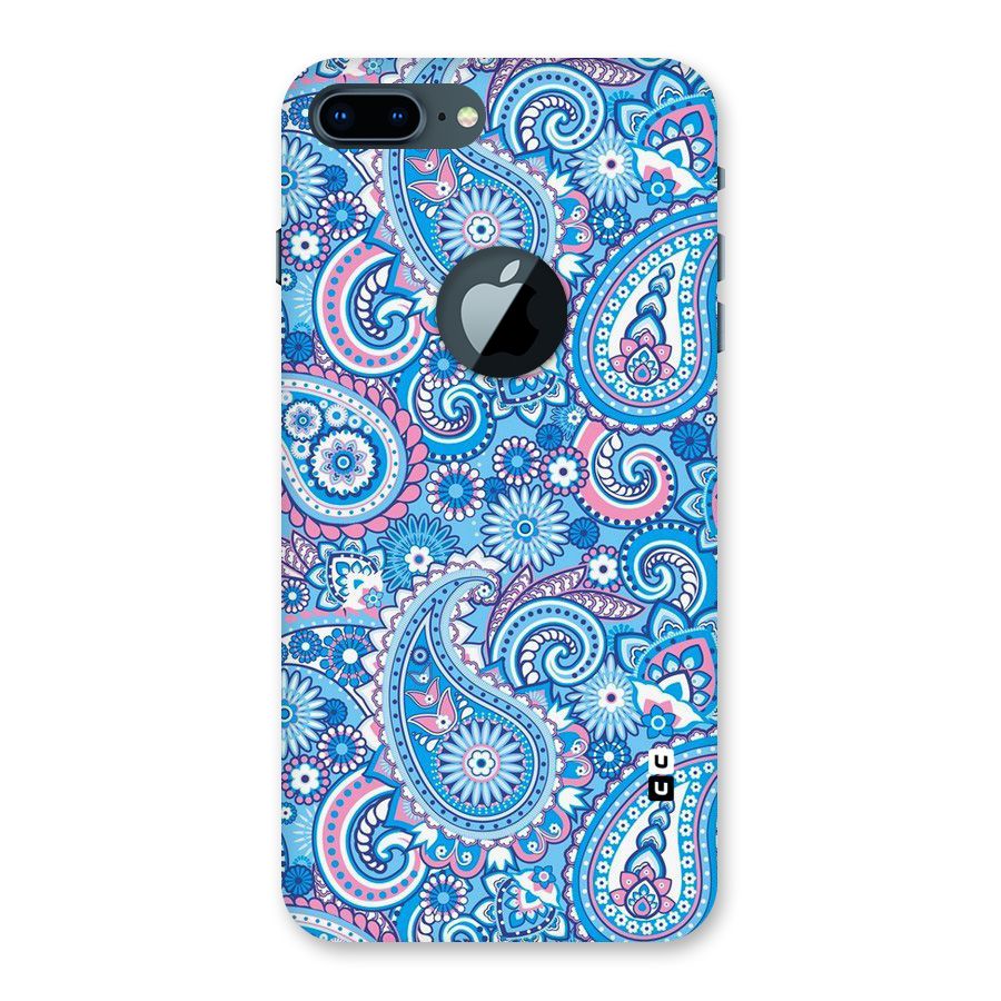 Artistic Blue Art Back Case for iPhone 7 Plus Logo Cut