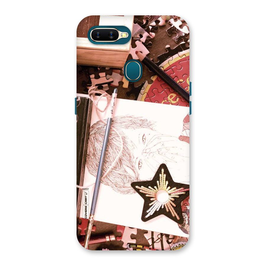 Artistic Messy Back Case for Oppo A11k