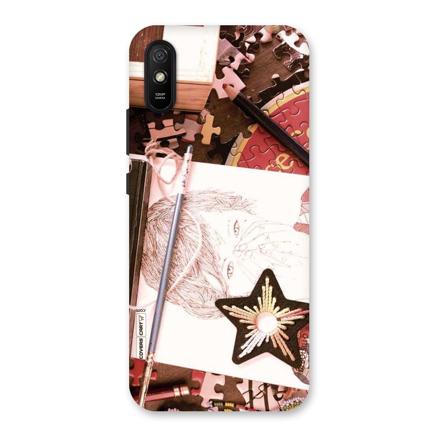 Artistic Messy Back Case for Redmi 9A