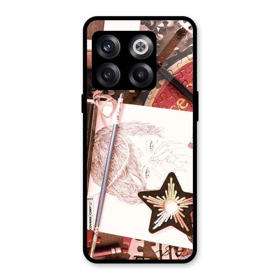 Artistic Messy Glass Back Case for OnePlus 10T