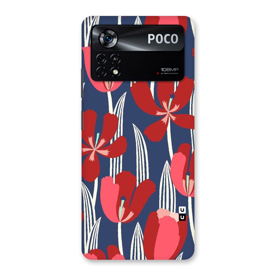 Artistic Tulips Back Case for Poco X4 Pro 5G