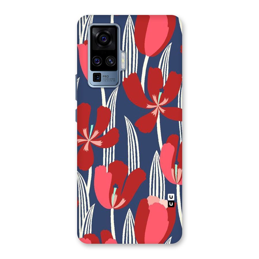 Artistic Tulips Back Case for Vivo X50 Pro