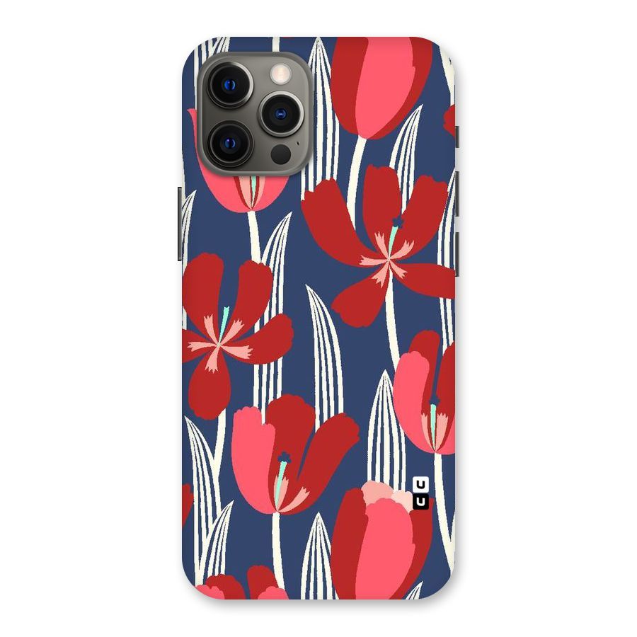 Artistic Tulips Back Case for iPhone 12 Pro Max