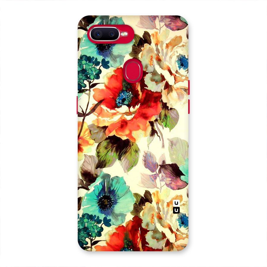 Artsy Bloom Flower Back Case for Oppo F9 Pro
