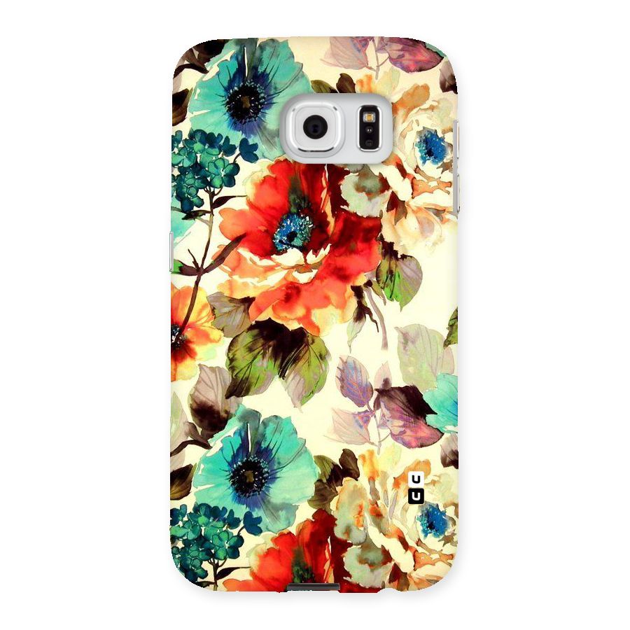 Artsy Bloom Flower Back Case for Samsung Galaxy S6