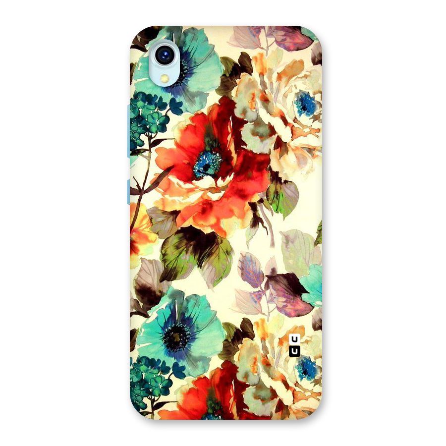 Artsy Bloom Flower Back Case for Vivo Y1s