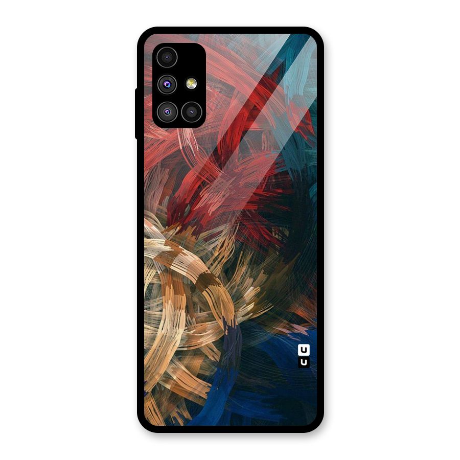 Artsy Colors Glass Back Case for Galaxy M51