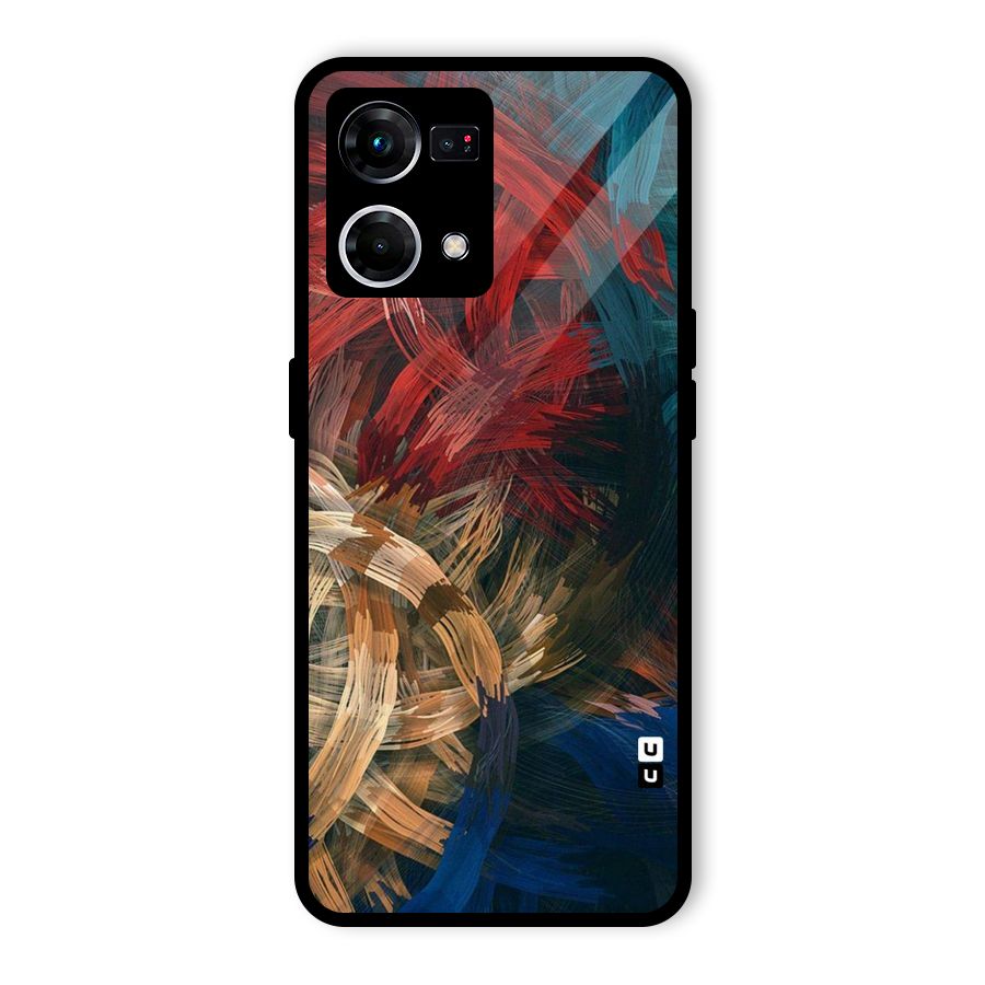 Artsy Colors Glass Back Case for Oppo F21s Pro 4G