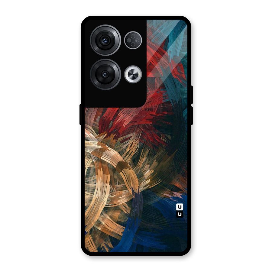 Artsy Colors Glass Back Case for Oppo Reno8 Pro 5G