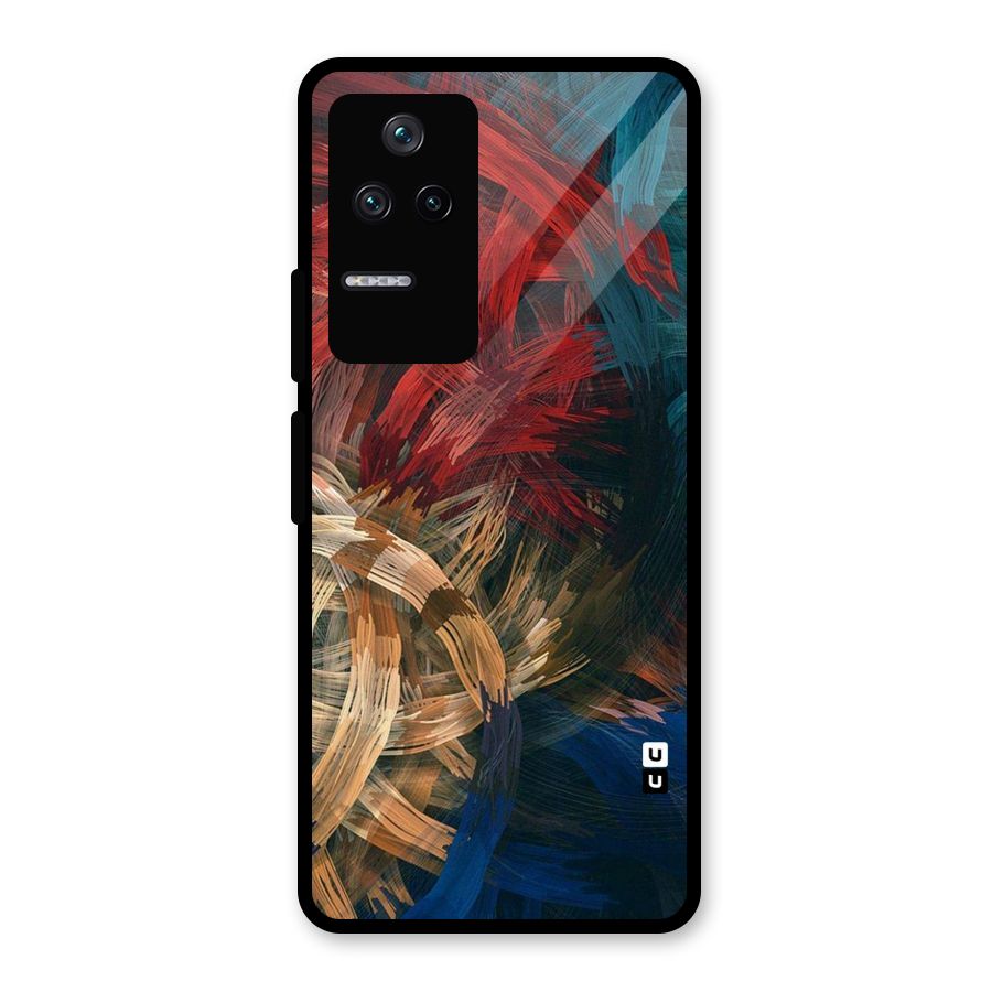 Artsy Colors Glass Back Case for Poco F4 5G