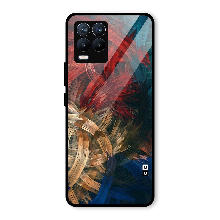 Artsy Colors Glass Back Case for Realme 8 Pro