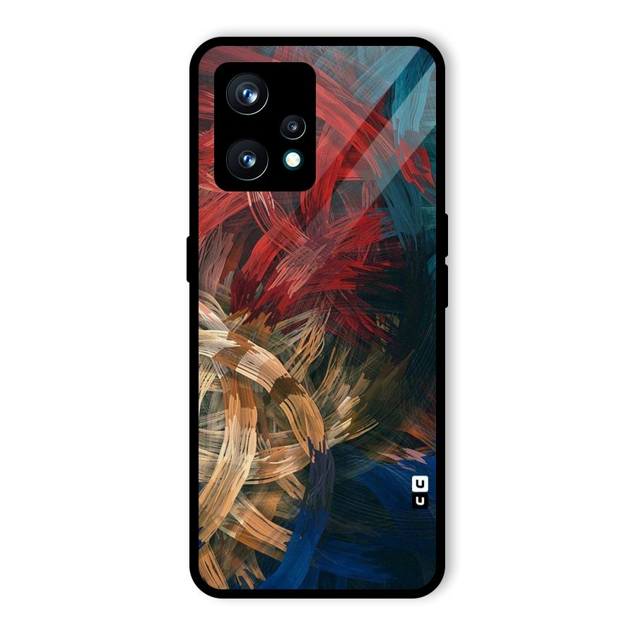 Artsy Colors Glass Back Case for Realme 9 Pro Plus 5G