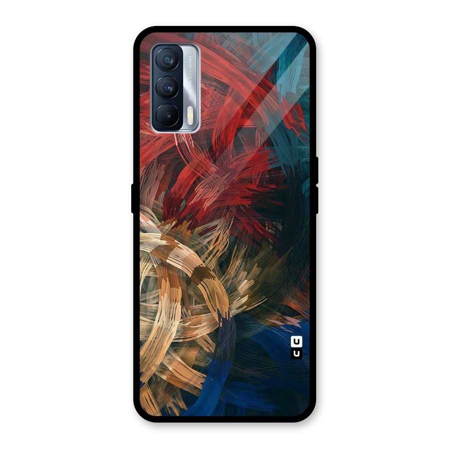 Artsy Colors Glass Back Case for Realme X7