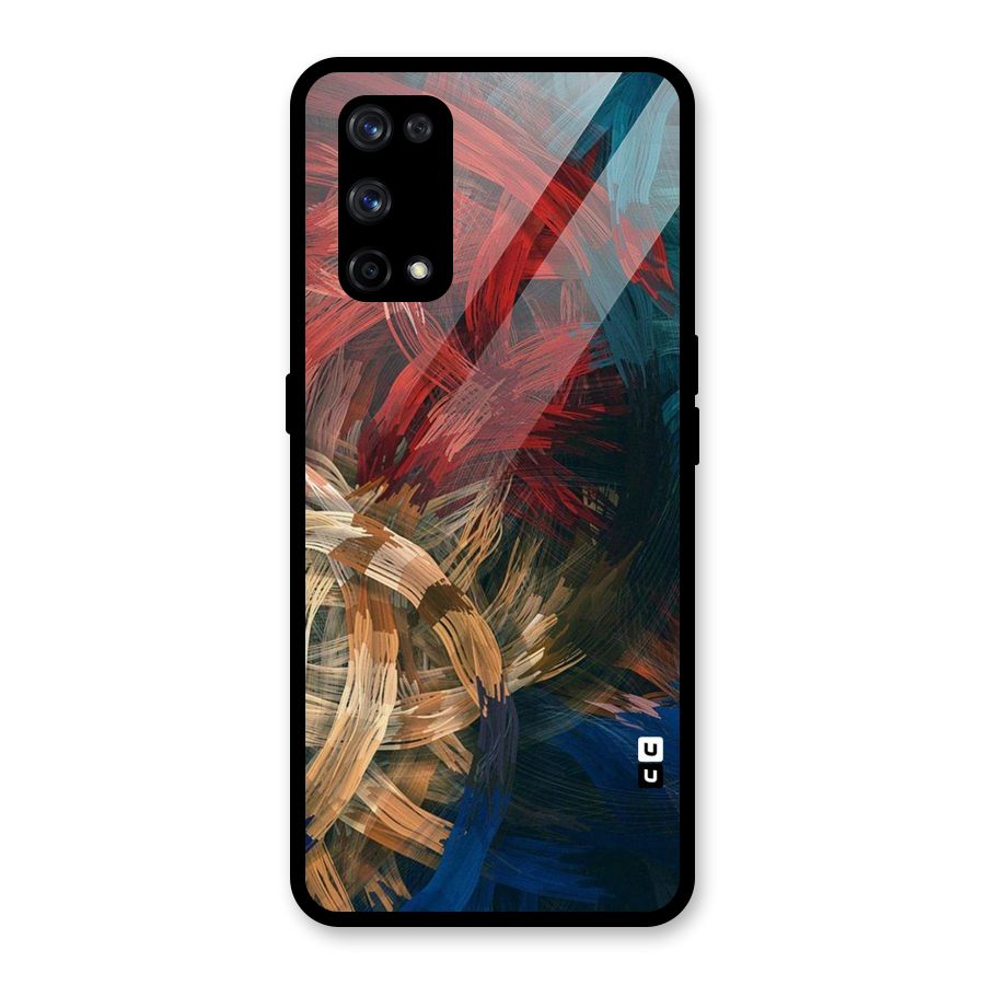 Artsy Colors Glass Back Case for Realme X7 Pro
