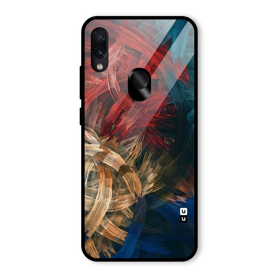 Artsy Colors Glass Back Case for Redmi Note 7 Pro