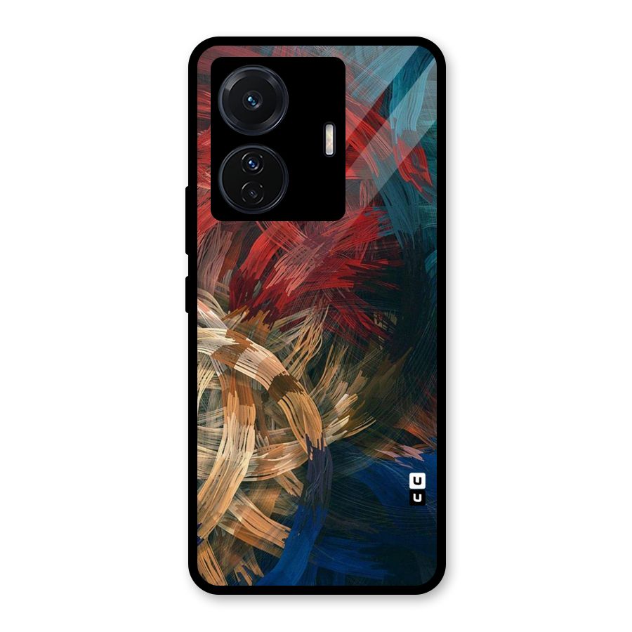 Artsy Colors Glass Back Case for Vivo T1 Pro