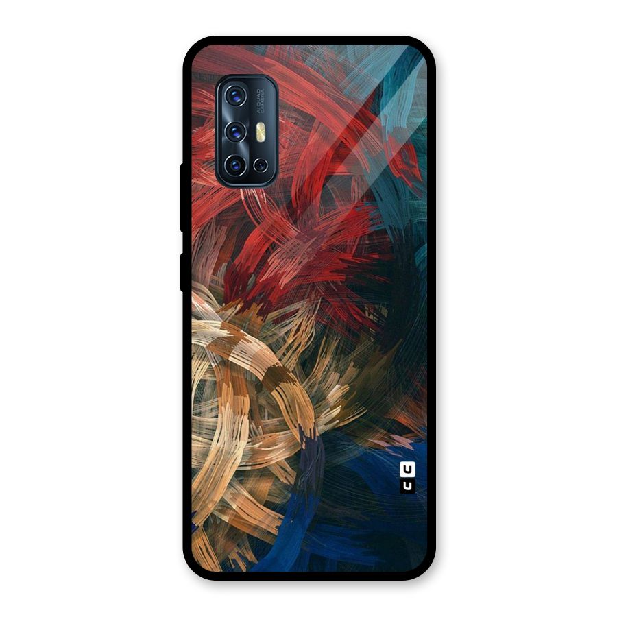 Artsy Colors Glass Back Case for Vivo V17