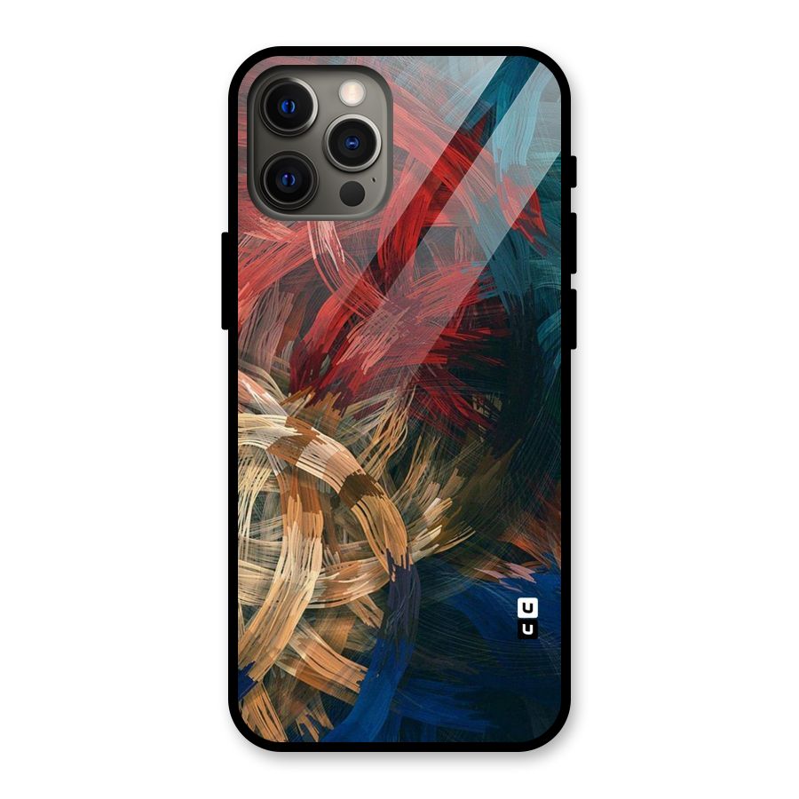 Artsy Colors Glass Back Case for iPhone 12 Pro Max
