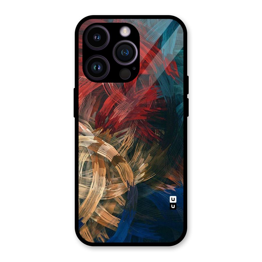 Artsy Colors Glass Back Case for iPhone 14 Pro