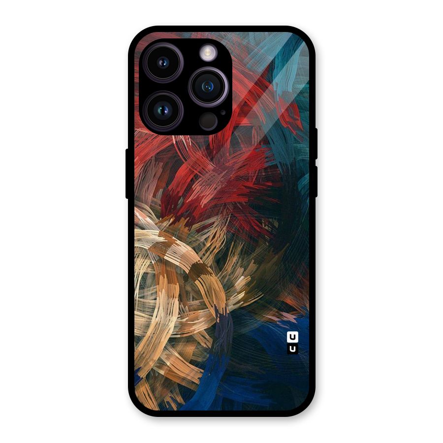 Artsy Colors Glass Back Case for iPhone 14 Pro Max