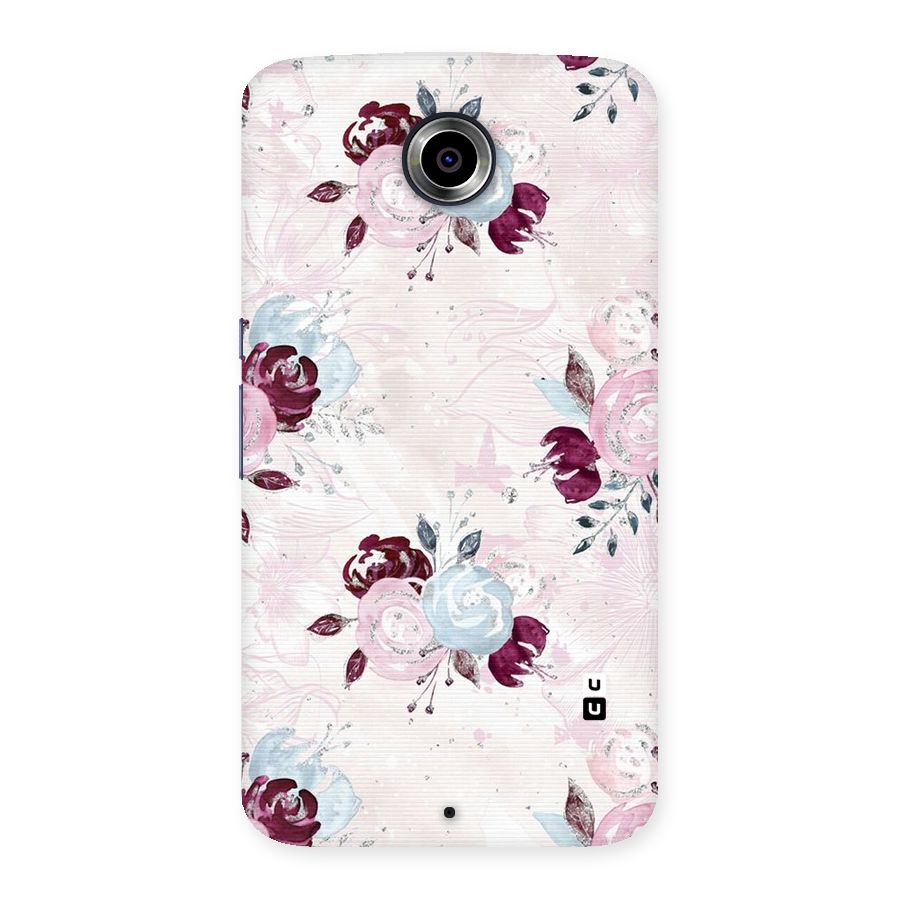 Artsy Florasy Back Case for Nexsus 6