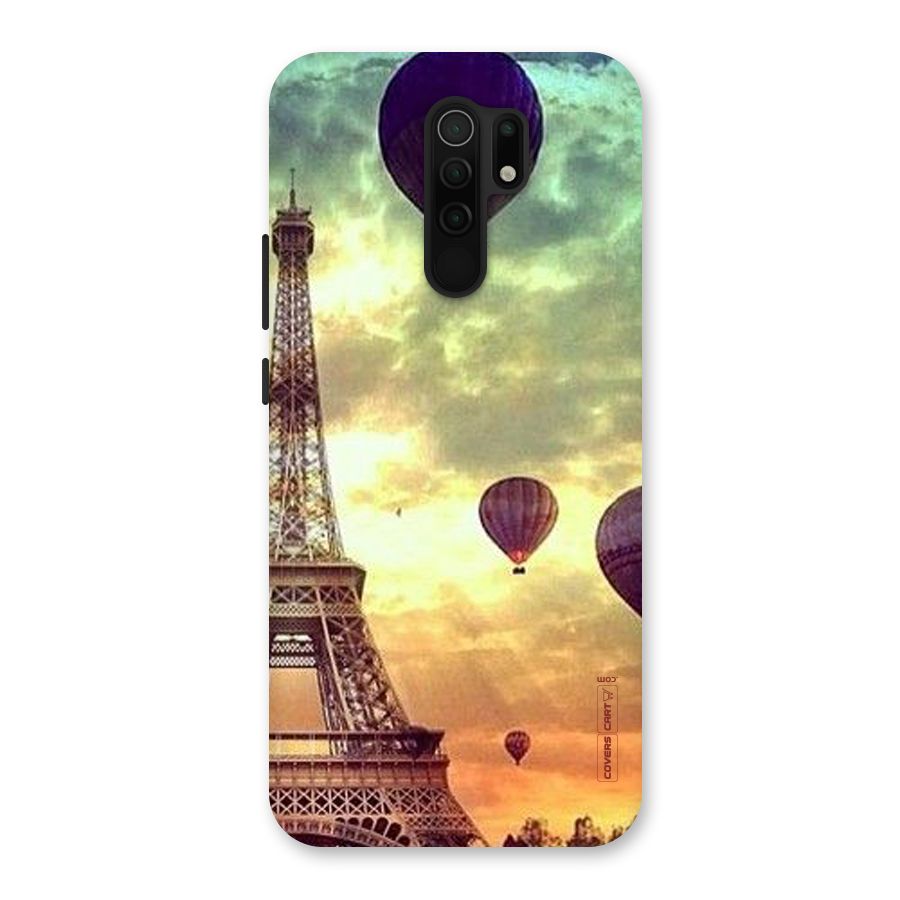 Artsy Hot Balloon And Tower Back Case for Poco M2